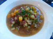 Mettwurst-Gemüsesuppe - Rezept