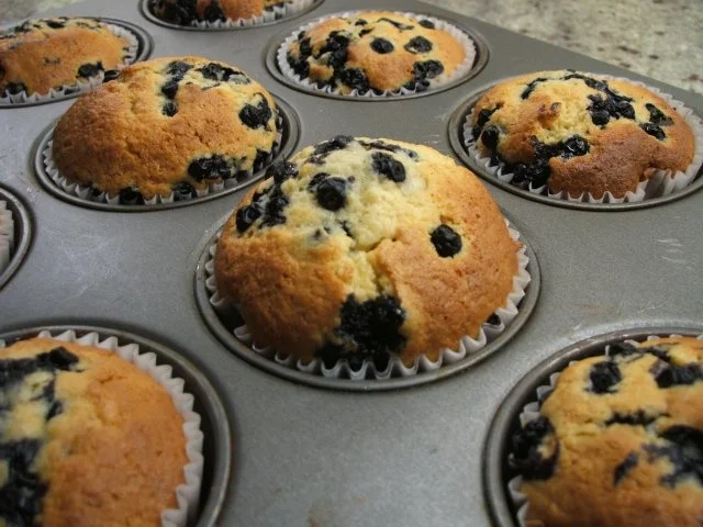 Backen: Heidelbeer-Muffins - Rezept - Bild Nr. 7