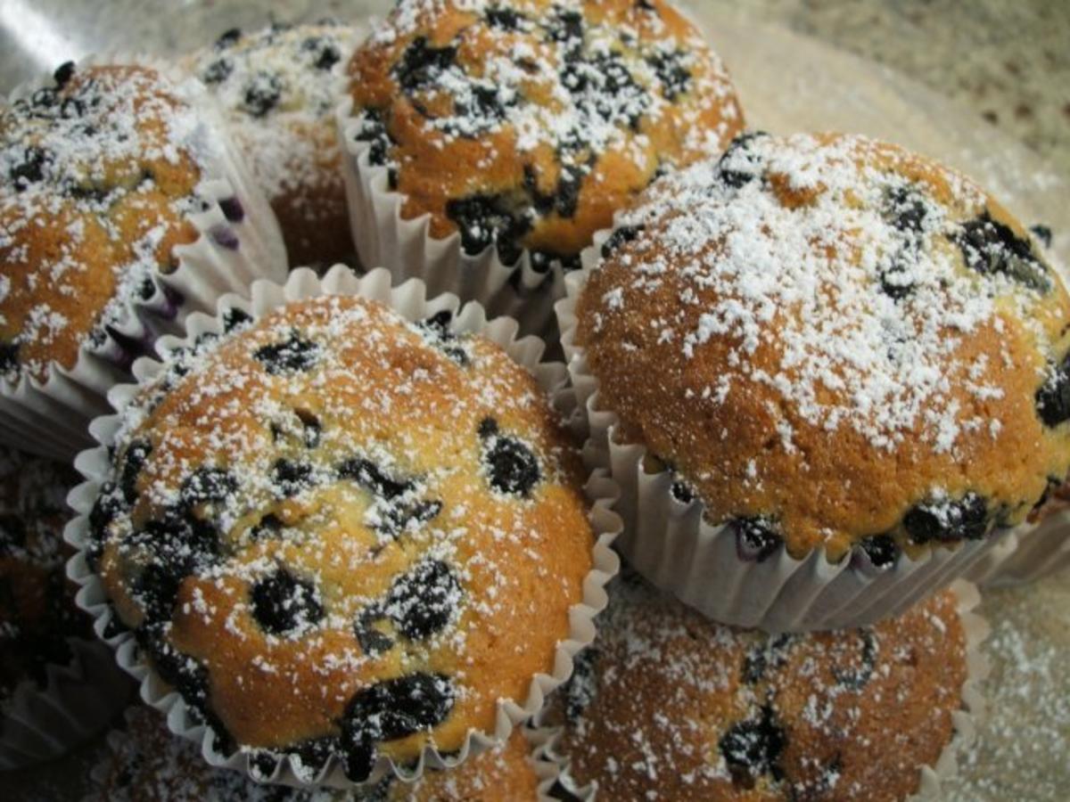 Backen: Heidelbeer-Muffins - Rezept - Bild Nr. 8