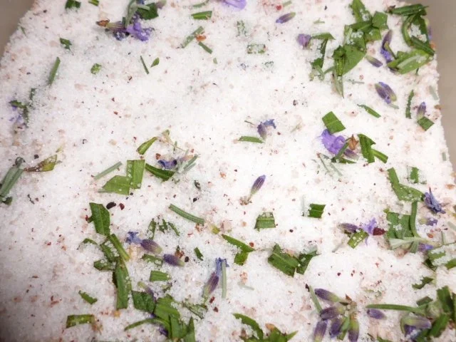 Gewürzmittel; Aromasalz: Lavendel-Gewürzsalz - Rezept - Bild Nr. 5