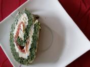 Lachs-Spinat-Rolle - Rezept