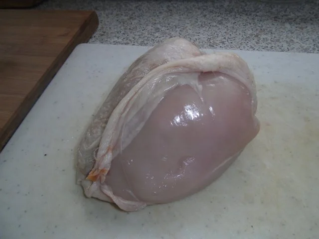 Hähnchenbrust mit Haut und Knochen - Rezept - Bild Nr. 2