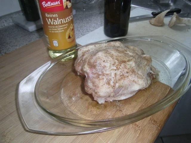 Hähnchenbrust mit Haut und Knochen - Rezept - Bild Nr. 6