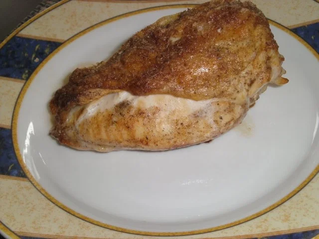 Hähnchenbrust mit Haut und Knochen - Rezept - Bild Nr. 7