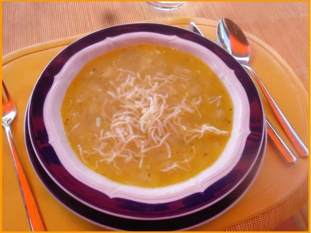 Blitz-Zwiebelsuppe - Rezept