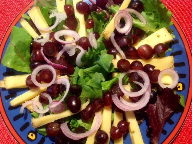 Weintrauben-Käsesalat - Rezept - Bild Nr. 6