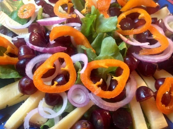 Weintrauben-Käsesalat - Rezept - Bild Nr. 7