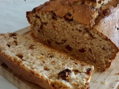 Vollkorn Rumrosinenkuchen mit Quark - Rezept