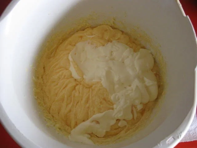 Kirsch - Kokos - Kuchen mit Creme Fraiche - Rezept - Bild Nr. 5