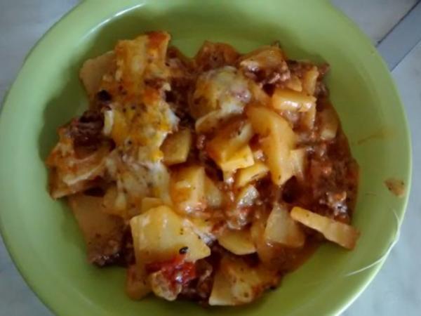 Kartoffel Lasagne - einfach - 99 kcal/100g