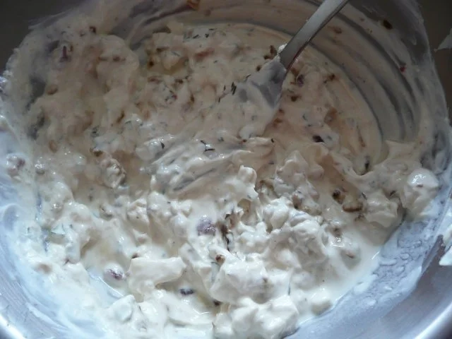 Hähnchen - Zucchini - Röllchen an Kräuterquark - Kartoffeln ! - Rezept - Bild Nr. 3