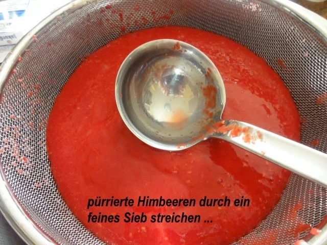 Dessert: HIMBEER - SAUCE ~eigene Herstellung~ - Rezept - Bild Nr. 4