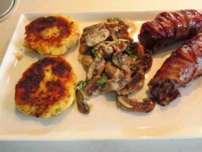 Rezept: Bacon-Beef-Rolls vom Grill Bacon-Beef-Rolls vom Grill - Rezept