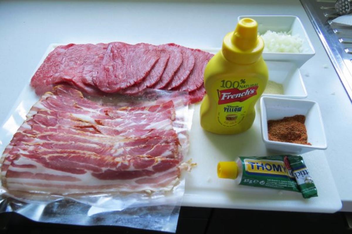 Bacon-Beef-Rolls vom Grill - Rezept - Bild Nr. 2