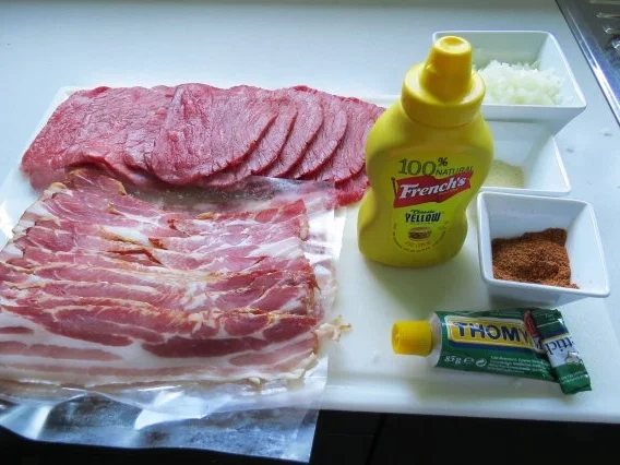 Bacon-Beef-Rolls vom Grill - Rezept - Bild Nr. 2