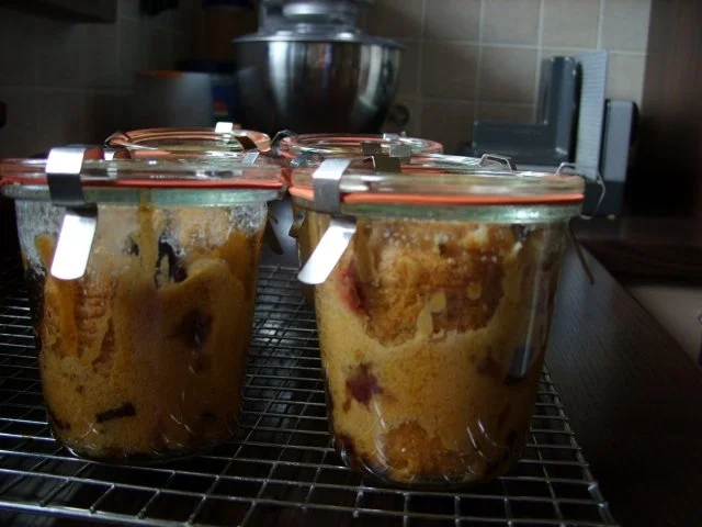 Kuchen im Glas: Heidelbeer-Schoko-Kuchen - Rezept - Bild Nr. 3