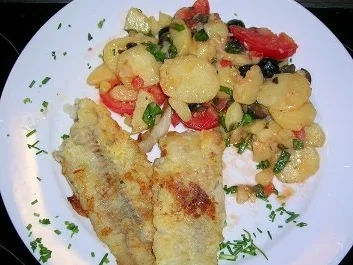 Rezept: Kartoffelsalat sardische Art - lecker und sehr erfrischend - Bild Nr. 2 Kartoffelsalat sardische Art - lecker und sehr erfrischend - - Rezept - Bild Nr. 2