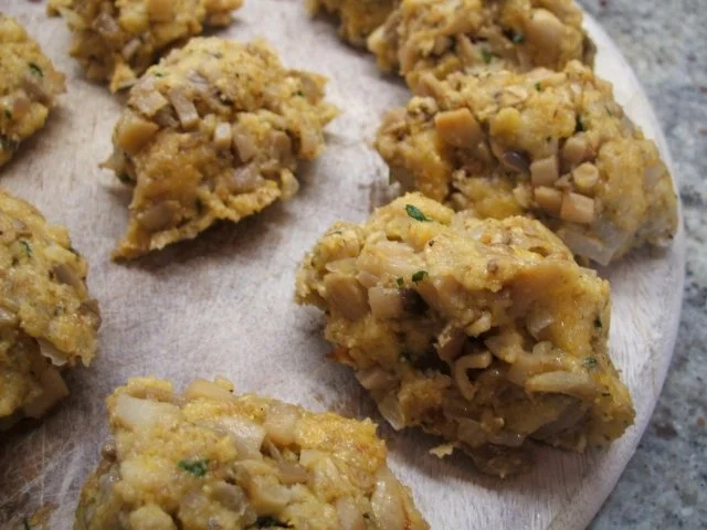 Knödel: Pilznockerln auf Mangoldgemüse - Rezept - Bild Nr. 11