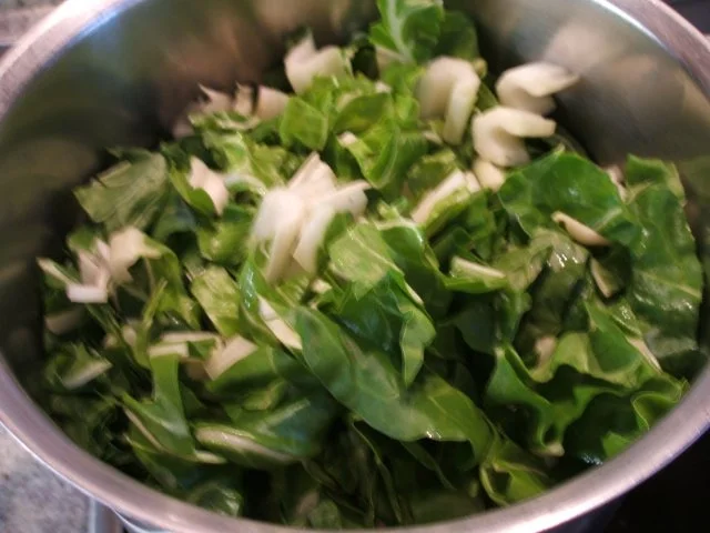 Knödel: Pilznockerln auf Mangoldgemüse - Rezept - Bild Nr. 17