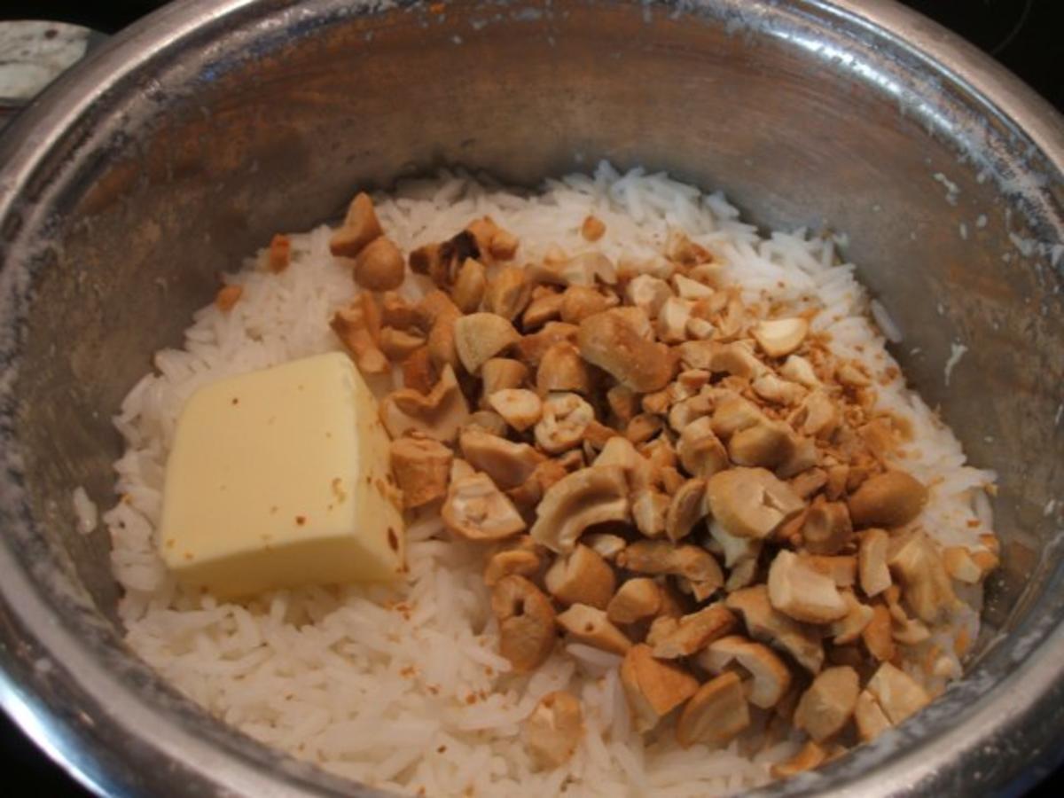 Fisch: Wels-Curry mit Cashew-Reis - Rezept - Bild Nr. 9