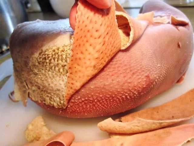 Rezept: Rinderzunge mit Kapern-Schnittlauch-Soße Bild Nr. 3 Rinderzunge mit Kapern-Schnittlauch-Soße - Rezept - Bild Nr. 3