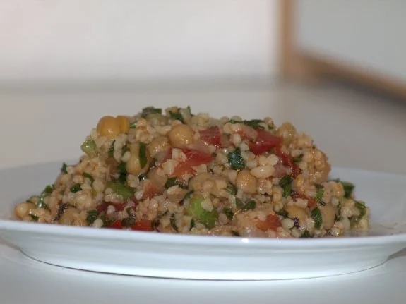 Bulgur-Salat "Resteverwertung" - Rezept