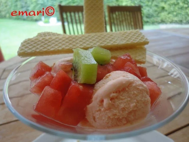 Rezept: Melonen Eis Bild Nr. 2 Melonen Eis - Rezept - Bild Nr. 2