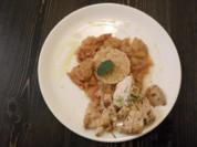 Limettenhühnchen auf Rhabarber-Chutney und Minz-Cous Cous - Rezept