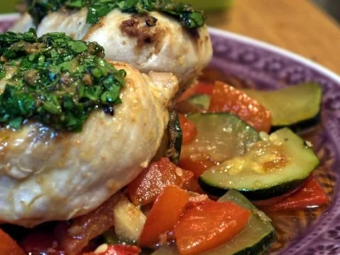 Ingwer-Hähnchen - Rezept