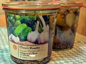 Ingwer-Pfeffer-Gurken - Rezept