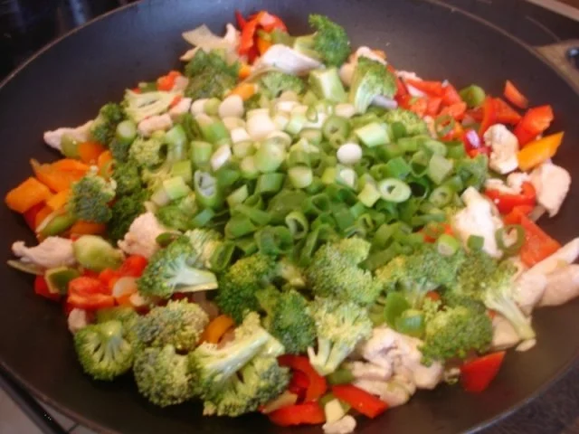 Hähnchen-Wok mit Gemüse und Vollkornreis - Rezept - Bild Nr. 8