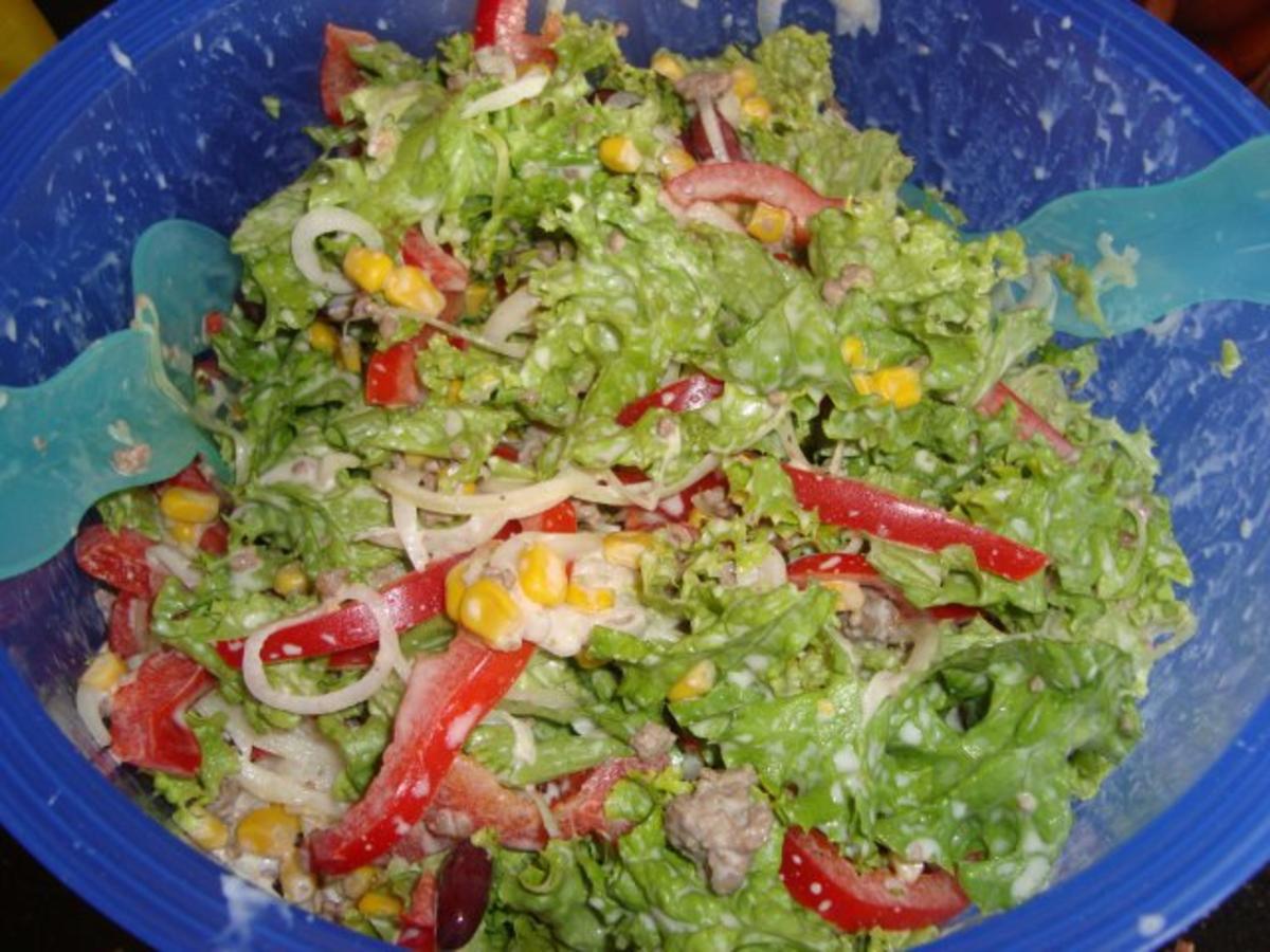 Hackfleisch-Salat - Rezept - Bild Nr. 8