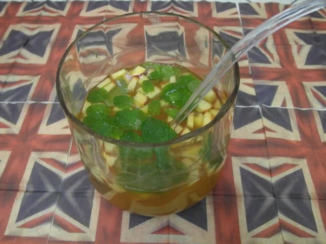 Pfirsichbowle - Rezept