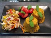 Orientalischer Reis mit gemischtem Fenchelsalat - Rezept