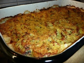 Kartoffelgratin à là Stroganoff - Rezept
