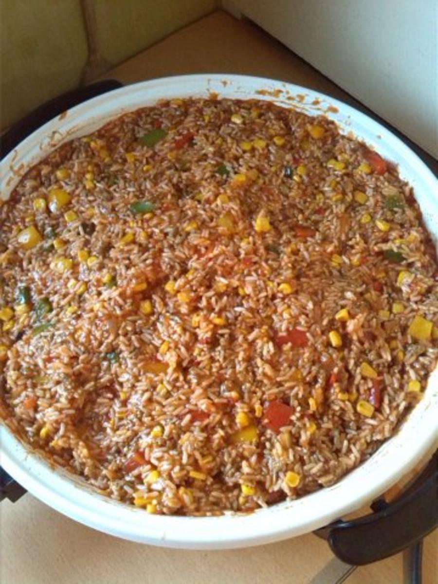 warmer Reissalat mit Paprika und Mais - Rezept - Bild Nr. 3