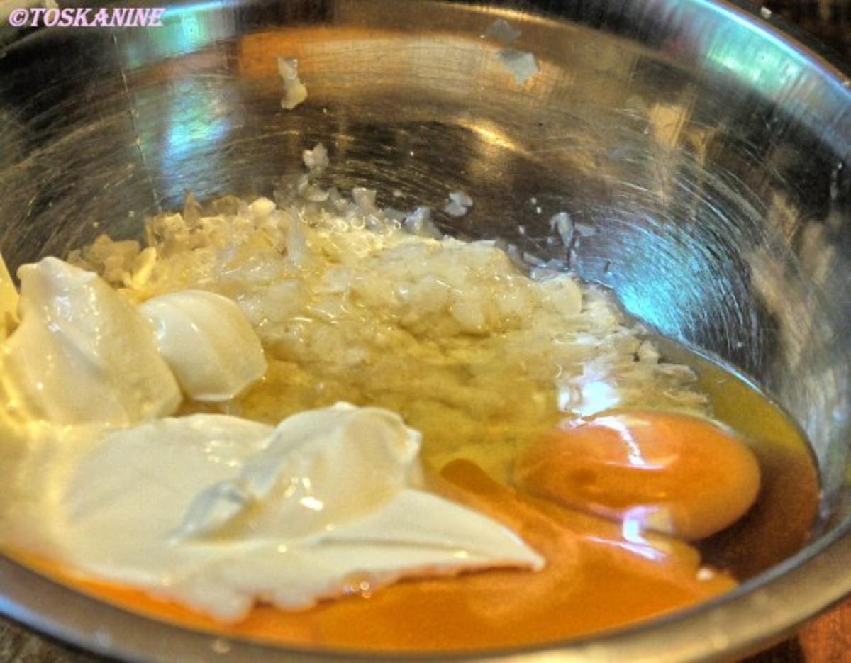 Parmesan-Flan auf Tomatenbett - Rezept - Bild Nr. 8