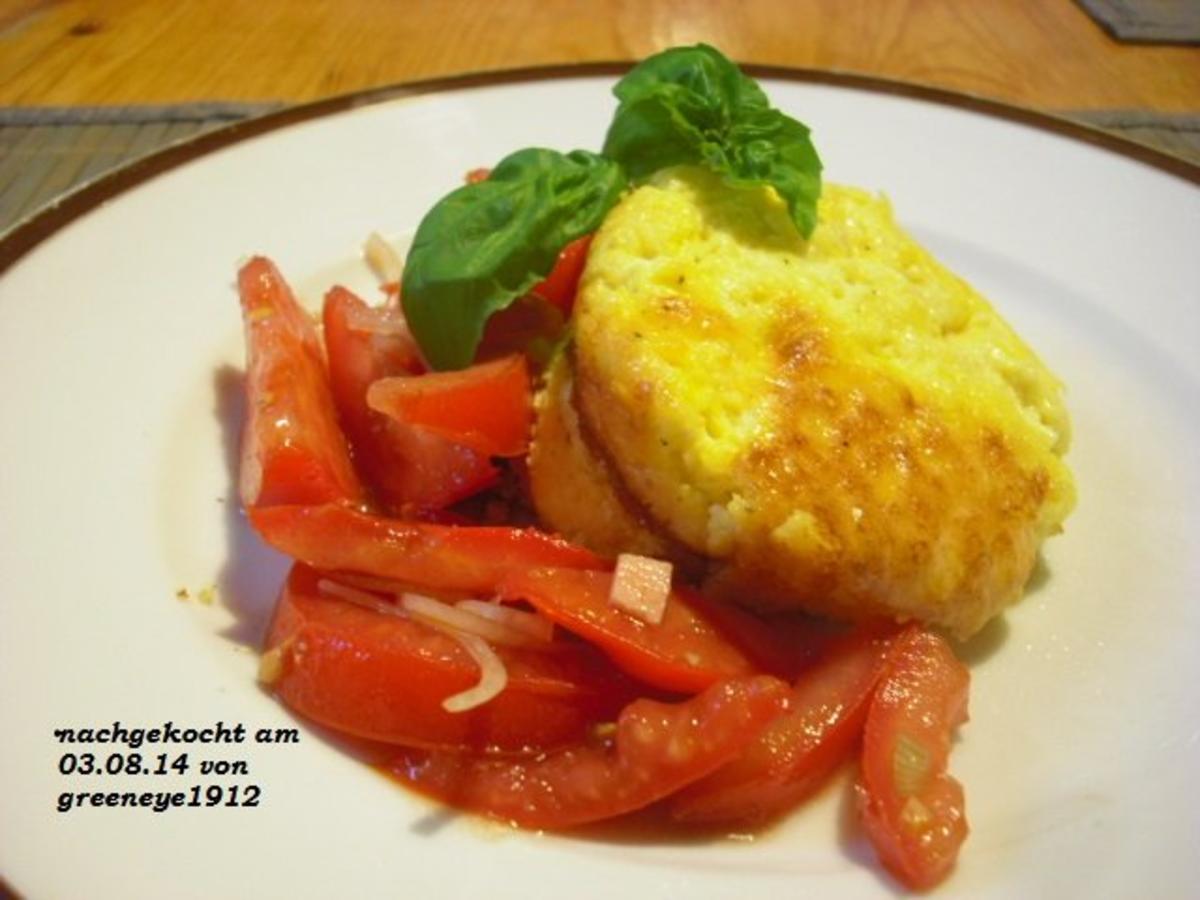 Parmesan-Flan auf Tomatenbett - Rezept - Bild Nr. 13