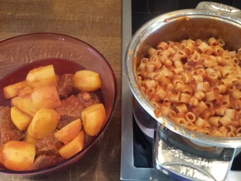 Ma9rouna bil sansa (Makkaroni mit Soße tunesischer Art) - Rezept - Bild Nr. 5