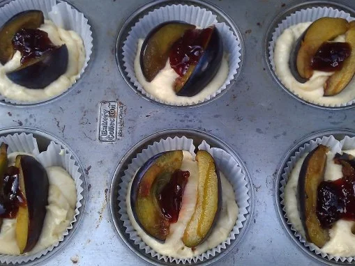 Pflaumen Törtchen ( Muffin ) - Rezept - Bild Nr. 2