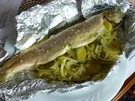 Gefüllte Forelle aus der Folie - Rezept