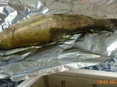 Gefüllte Forelle aus der Folie - Rezept - Bild Nr. 2