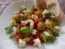 Tomatensalat mit Ziegenkäse - Rezept