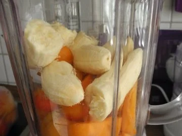 Smoothie : Bananen - Aprikosen - Smoothie - Rezept - Bild Nr. 4