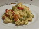 Curry-Reissalat mit Hähnchenfilet - Rezept