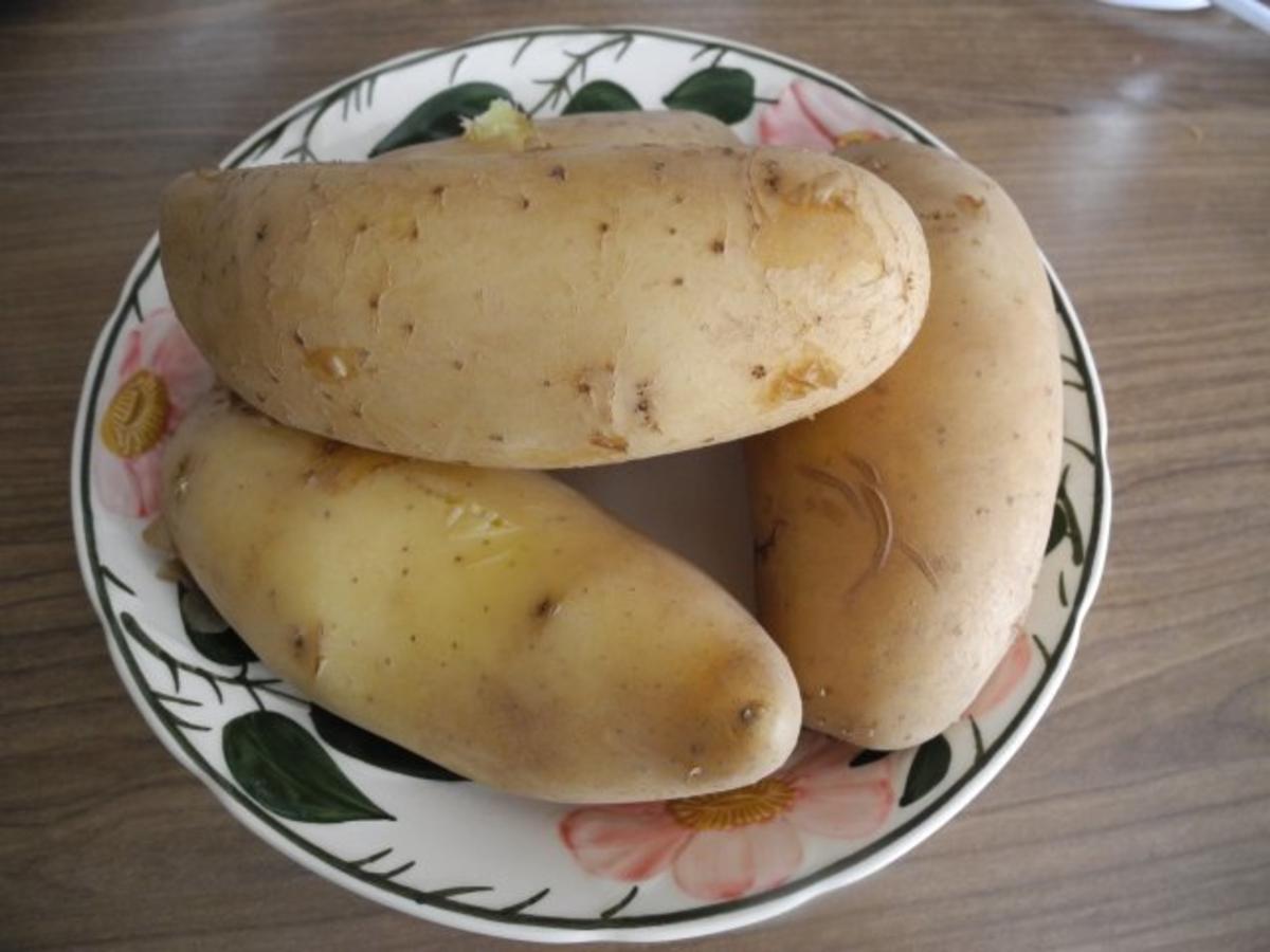 Vegetarisch : Bunter Kartoffelsalat mit Ziegen - Feta - Rezept - Bild Nr. 4