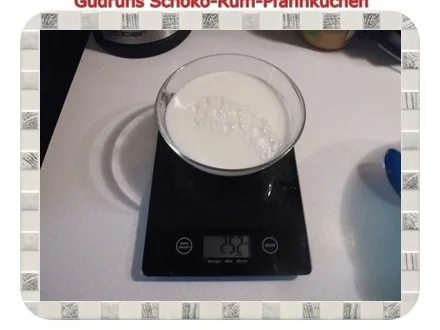 Kuchen: Schoko-Rum-Pfannkuchen - Rezept - Bild Nr. 4