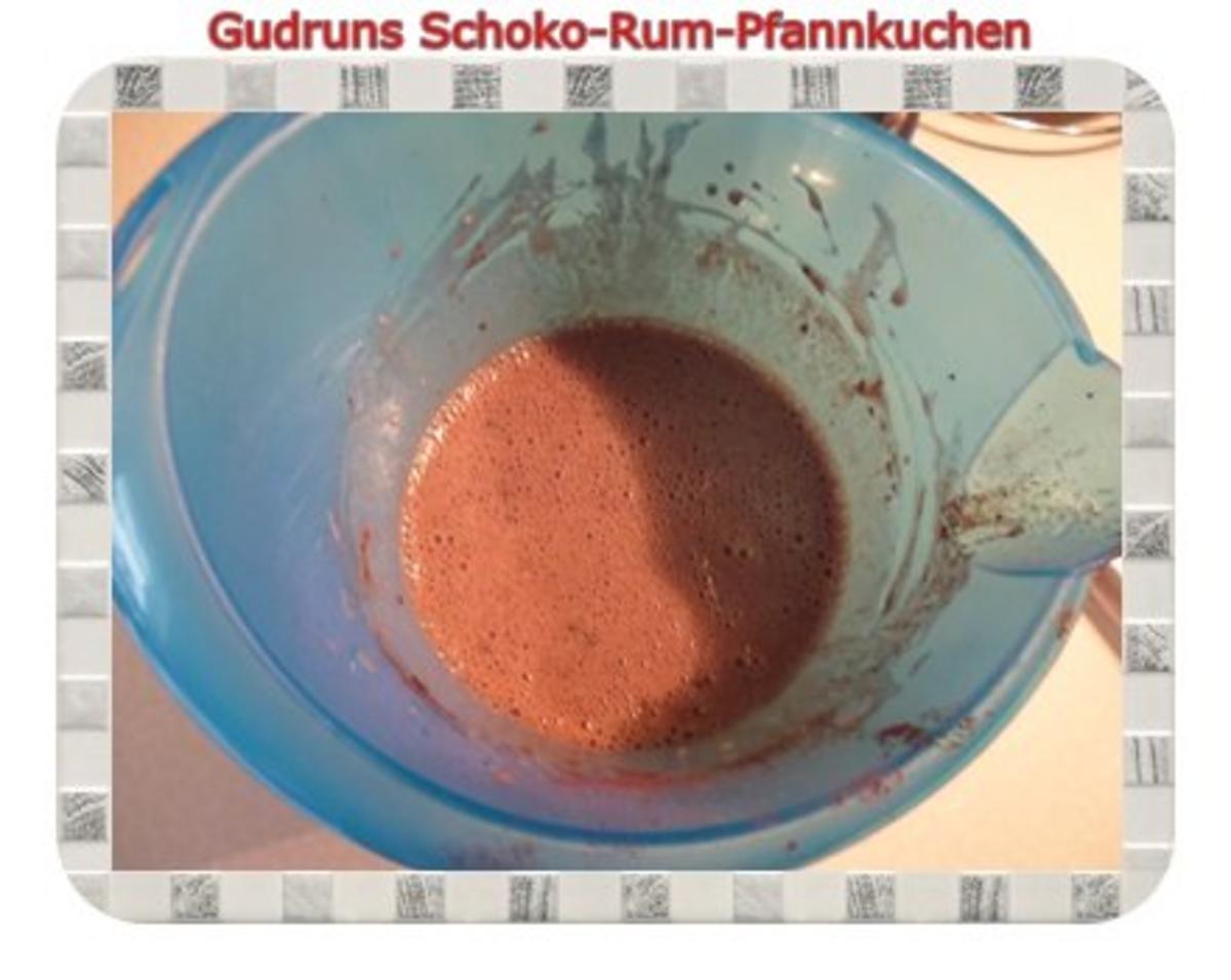 Kuchen: Schoko-Rum-Pfannkuchen - Rezept - Bild Nr. 6