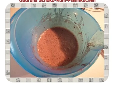 Kuchen: Schoko-Rum-Pfannkuchen - Rezept - Bild Nr. 6