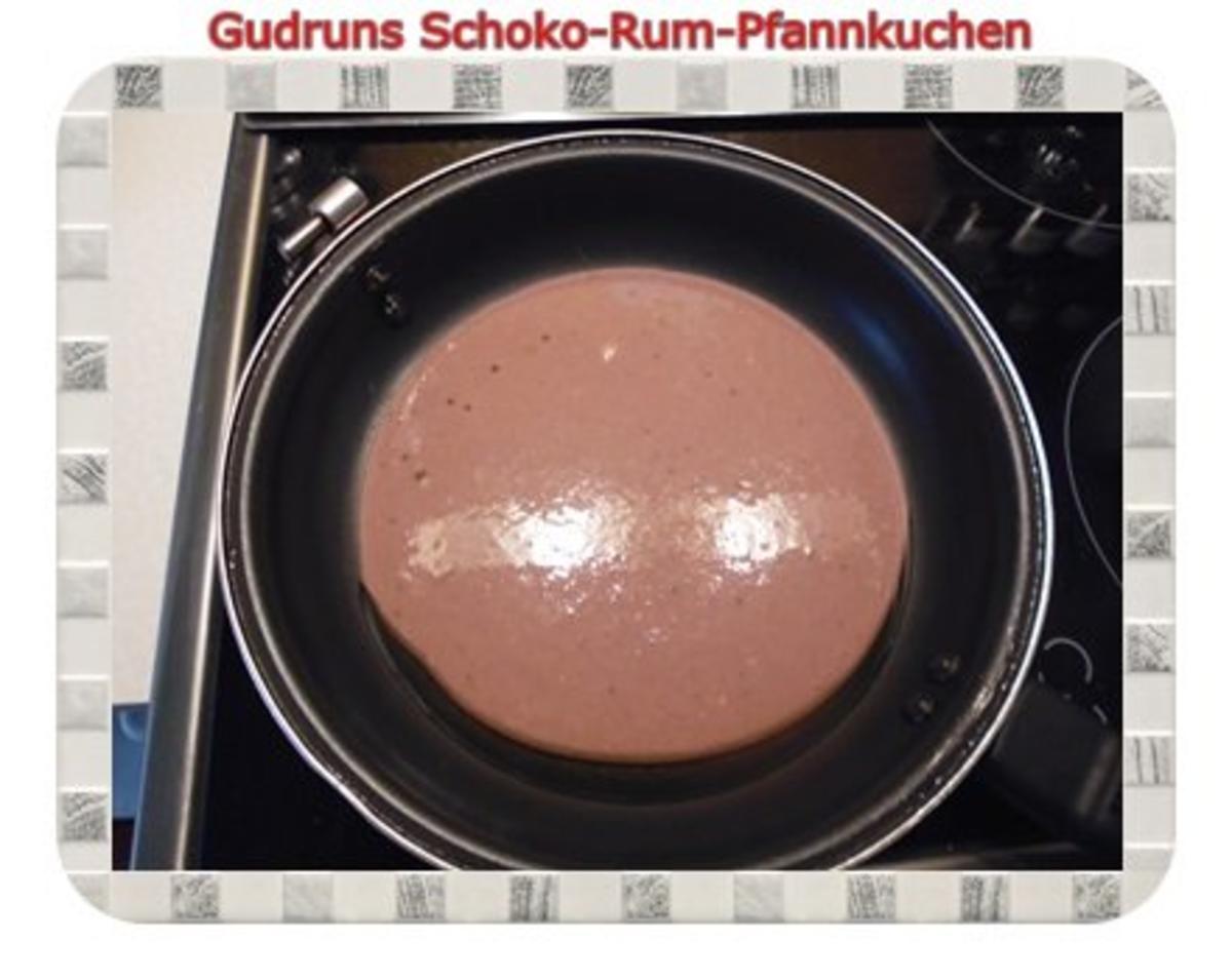 Kuchen: Schoko-Rum-Pfannkuchen - Rezept - Bild Nr. 7